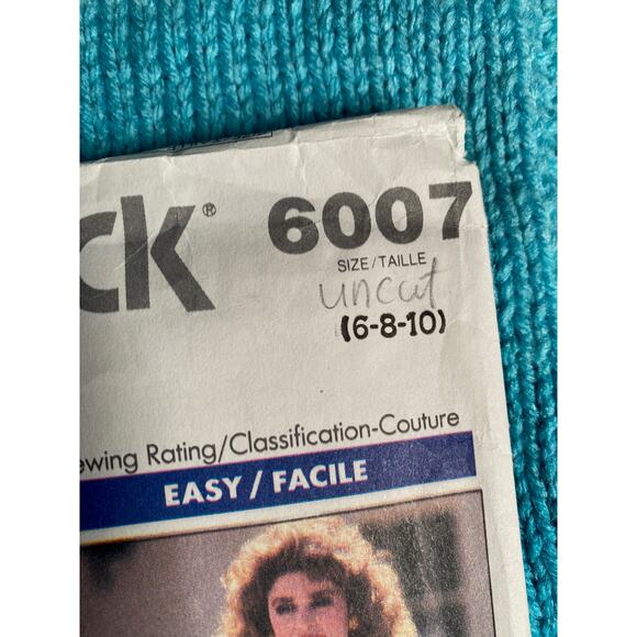 Butterick Sewing pattern 6007 suit blazer skirt sz 6 8 10 - Picture 2 of 6